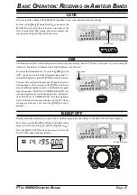 Предварительный просмотр 49 страницы Yaesu FT DX 9000D - COMPUTER AIDED TRANSCEIVER Operation Manual