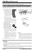 Предварительный просмотр 102 страницы Yaesu FT DX 9000D - COMPUTER AIDED TRANSCEIVER Operation Manual