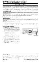 Предварительный просмотр 108 страницы Yaesu FT DX 9000D - COMPUTER AIDED TRANSCEIVER Operation Manual