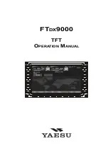 Предварительный просмотр 1 страницы Yaesu FT DX 9000D TFT Operation Manual