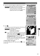 Предварительный просмотр 33 страницы Yaesu FT2DR Operating Instructions Manual