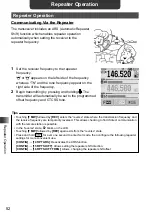 Предварительный просмотр 52 страницы Yaesu FT2DR Operating Instructions Manual