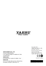 Предварительный просмотр 173 страницы Yaesu FT2DR Operating Instructions Manual