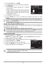 Preview for 11 page of Yaesu FT5Dr Advance Manual