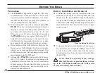 Preview for 12 page of Yaesu FTA-230 Operating Manual