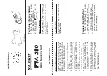 Предварительный просмотр 53 страницы Yaesu FTA-230 Operating Manual