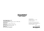 Предварительный просмотр 56 страницы Yaesu FTA-230 Operating Manual