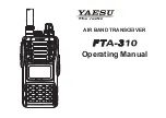 Preview for 1 page of Yaesu FTA-310 Operating Manual