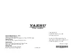 Предварительный просмотр 64 страницы Yaesu FTA-310 Operating Manual