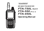 Preview for 1 page of Yaesu FTA-450L Operating Manual