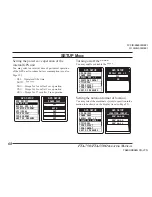 Preview for 70 page of Yaesu FTA-550 Pro-X Operating Manual