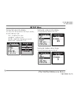 Preview for 74 page of Yaesu FTA-550 Pro-X Operating Manual