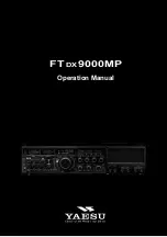 Yaesu FTDX-9000MP Operation Manual preview