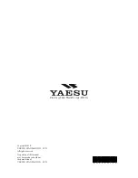 Предварительный просмотр 20 страницы Yaesu FTDX5000 CAT BOOK Reference