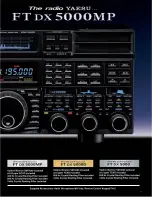 Предварительный просмотр 9 страницы Yaesu FTDX5000 SALES BROCHURES Brochure