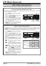 Предварительный просмотр 92 страницы Yaesu FTdx5000 Series Operating Manual