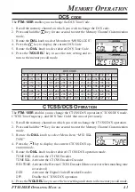 Предварительный просмотр 43 страницы Yaesu FTM-10 Operating Manual