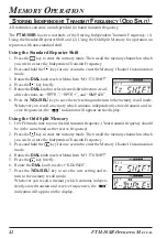 Предварительный просмотр 44 страницы Yaesu FTM-10 Operating Manual