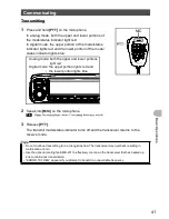 Предварительный просмотр 41 страницы Yaesu FTM-100DE Operating Manual