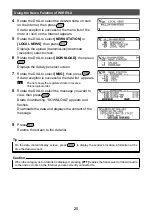 Предварительный просмотр 20 страницы Yaesu FTM-100DR/DE Instruction Manual