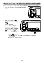 Предварительный просмотр 32 страницы Yaesu FTM-100DR/DE Instruction Manual