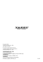 Предварительный просмотр 34 страницы Yaesu FTM-100DR/DE Instruction Manual