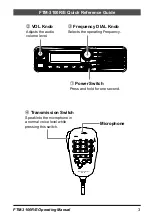 Предварительный просмотр 3 страницы Yaesu FTM-3100R Operating Manual