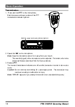 Предварительный просмотр 16 страницы Yaesu FTM-3100R Operating Manual