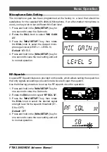 Preview for 3 page of Yaesu FTM-3200DE Advance Manual