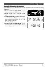 Preview for 13 page of Yaesu FTM-3200DE Advance Manual