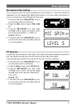 Preview for 3 page of Yaesu FTM-3207D Advance Manual