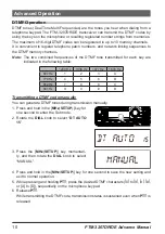 Предварительный просмотр 10 страницы Yaesu FTM-3207D Advance Manual