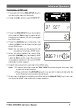 Предварительный просмотр 11 страницы Yaesu FTM-3207D Advance Manual