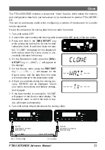 Предварительный просмотр 23 страницы Yaesu FTM-3207D Advance Manual