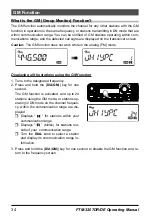 Preview for 34 page of Yaesu FTM-3207DE Operating Manual