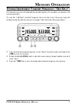 Предварительный просмотр 9 страницы Yaesu FTM-350 - APRS Operating Manual