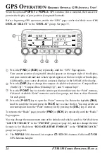 Предварительный просмотр 26 страницы Yaesu FTM-350 - APRS Operating Manual