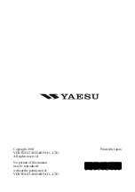 Предварительный просмотр 60 страницы Yaesu FTM-350 - APRS Operating Manual