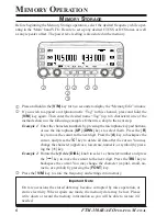 Предварительный просмотр 8 страницы Yaesu FTM-350AR Operating Manual