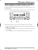 Предварительный просмотр 9 страницы Yaesu FTM-350R - APRS Manual