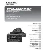 Yaesu FTM-400DDE Operating Manual preview