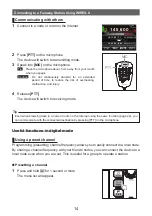 Предварительный просмотр 14 страницы Yaesu FTM-400XD Instruction Manual