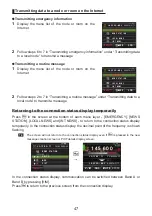 Предварительный просмотр 47 страницы Yaesu FTM-400XD Instruction Manual