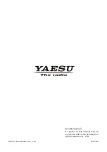 Предварительный просмотр 54 страницы Yaesu FTM-400XD Instruction Manual