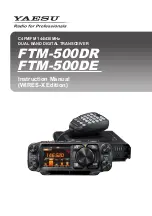 Preview for 1 page of Yaesu FTM-500DR Instruction Manual