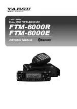 Yaesu FTM-6000E Advance Manual предпросмотр