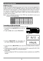 Предварительный просмотр 14 страницы Yaesu FTM-7250DE Advance Manual