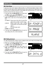 Предварительный просмотр 28 страницы Yaesu FTM-7250DE Advance Manual