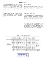 Предварительный просмотр 10 страницы Yaesu FTV-707 Instruction Manual