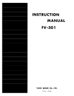 Preview for 1 page of Yaesu FV-301 Instruction Manual